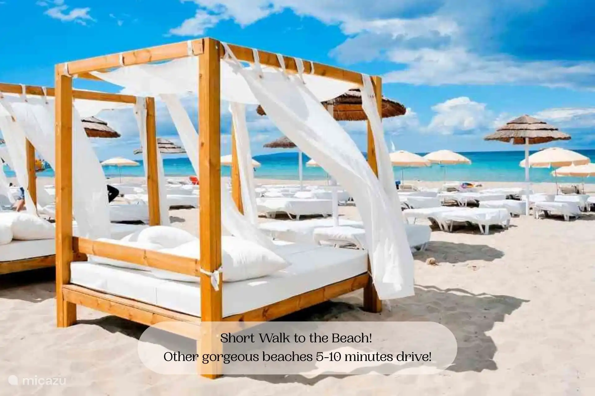 Der Strand ist in der Nähe!