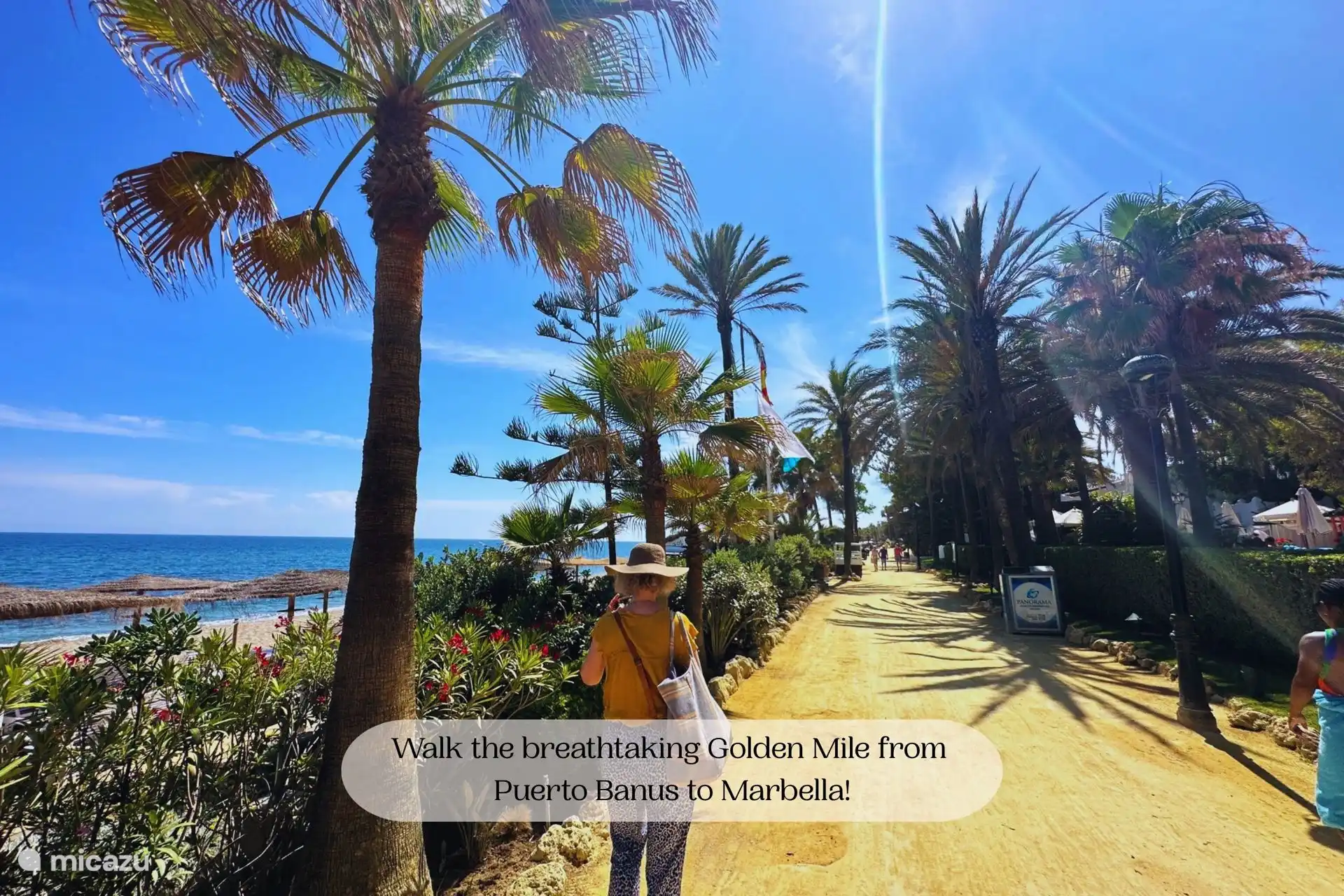 Gehen Sie die Golden Mile von Marbella nach Puerto Banus!