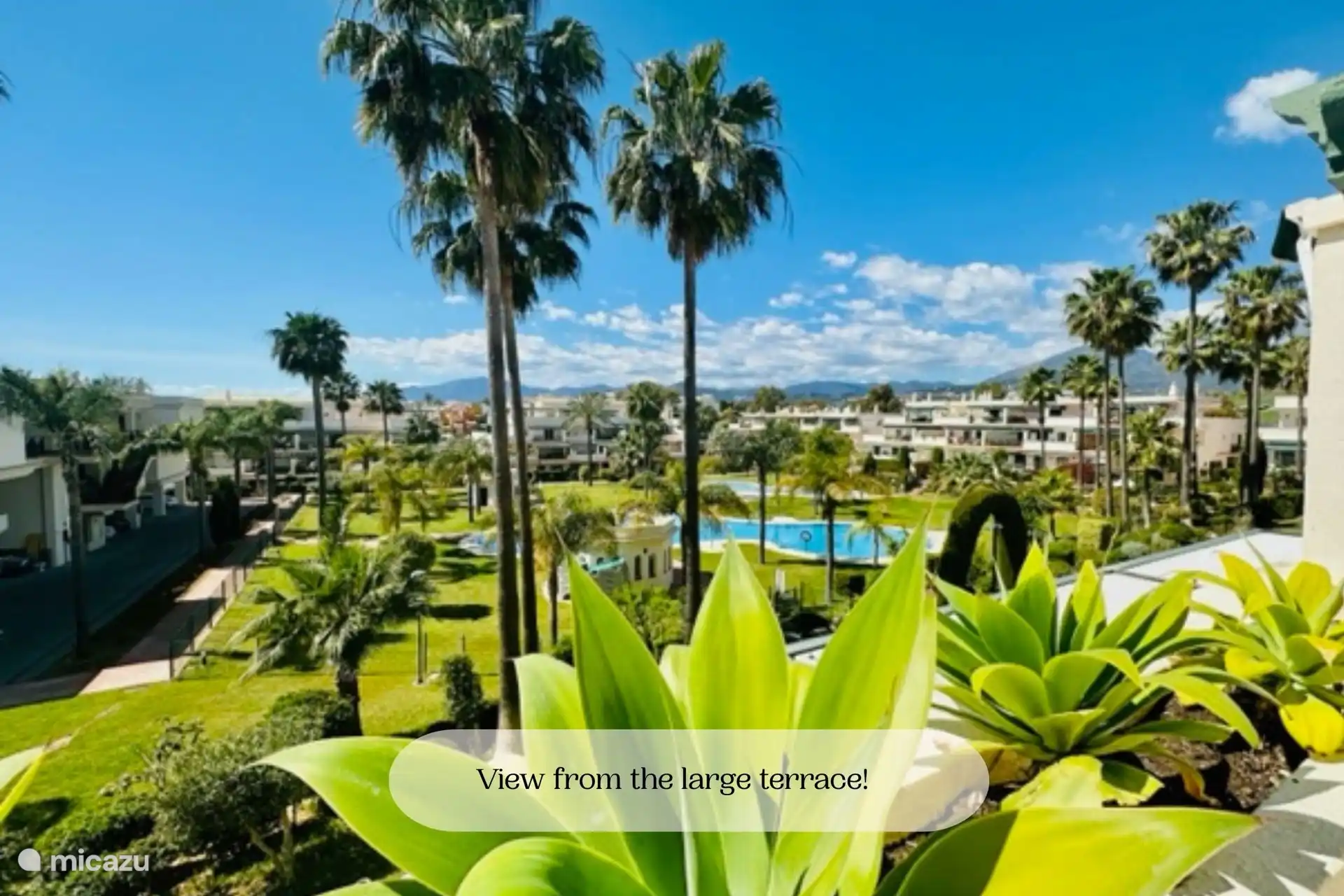 Blick von der Terrasse