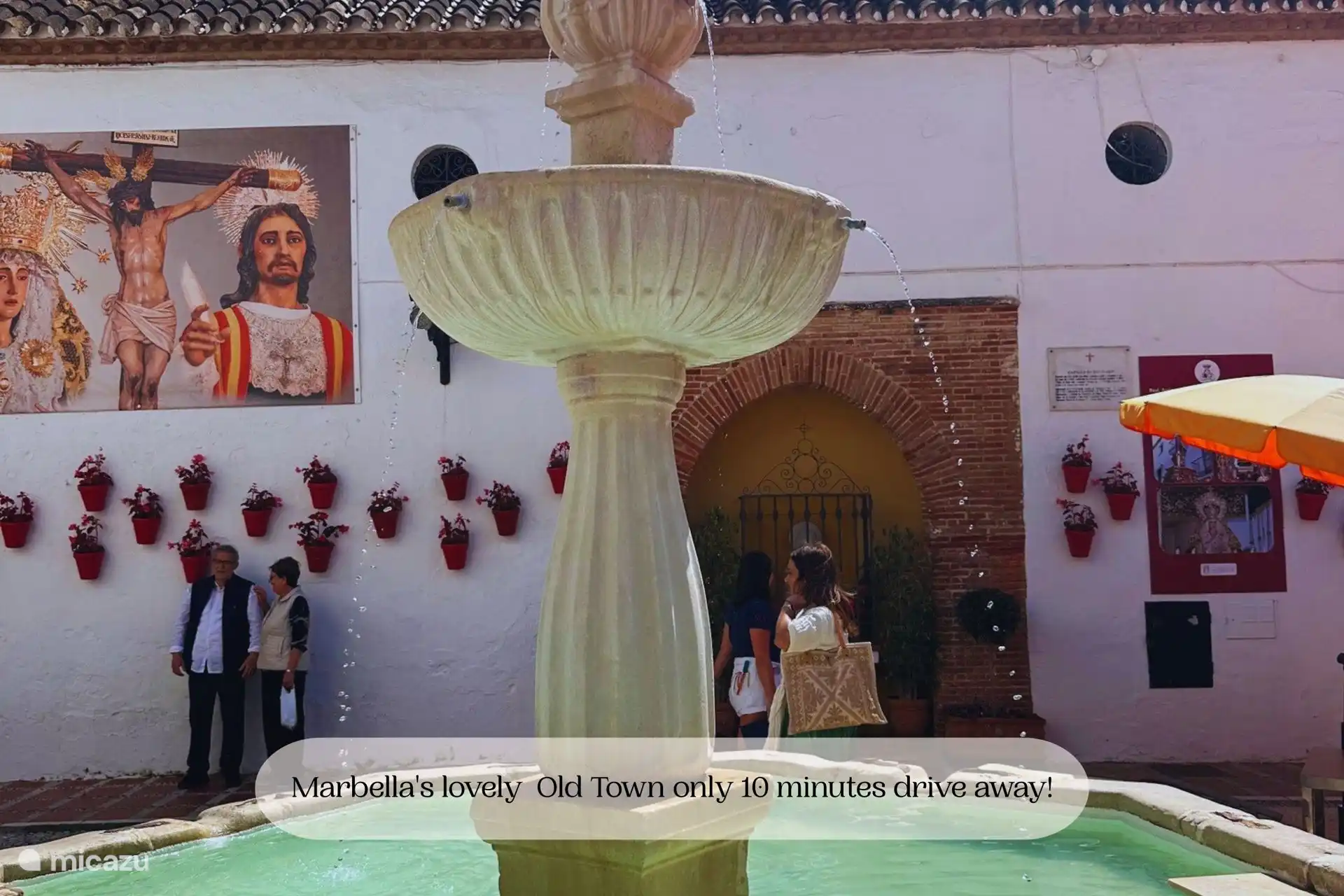 Die Altstadt von Marbella ist zehn Autominuten entfernt!