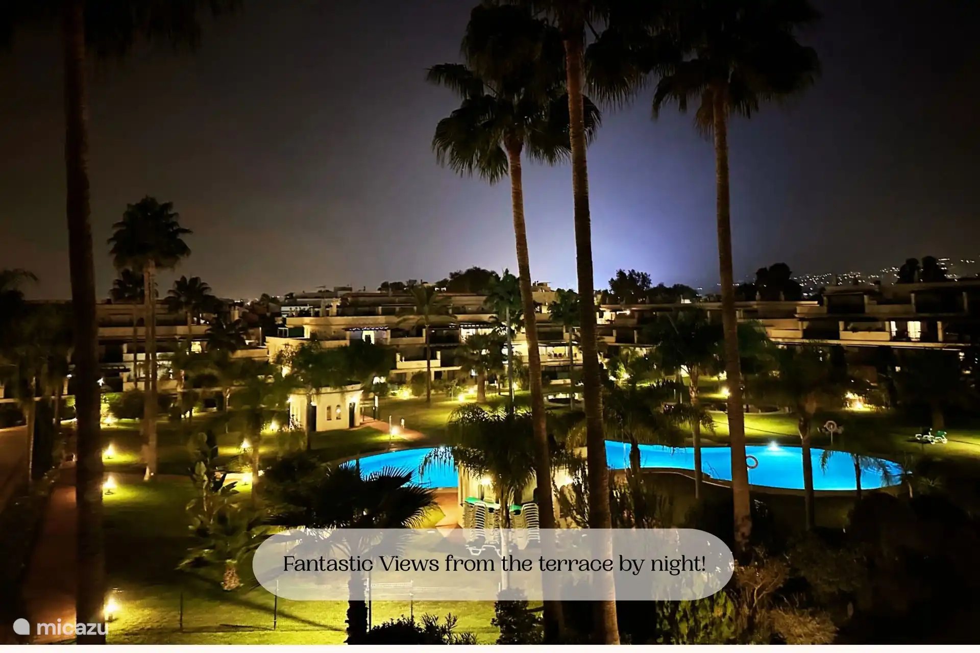 Blick von der Terrasse!