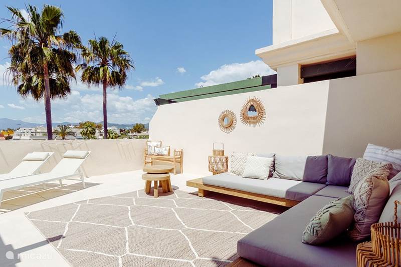 Vakantiehuis Spanje, Costa del Sol, Marbella Appartement App. loopafstand strand bij Marbella
