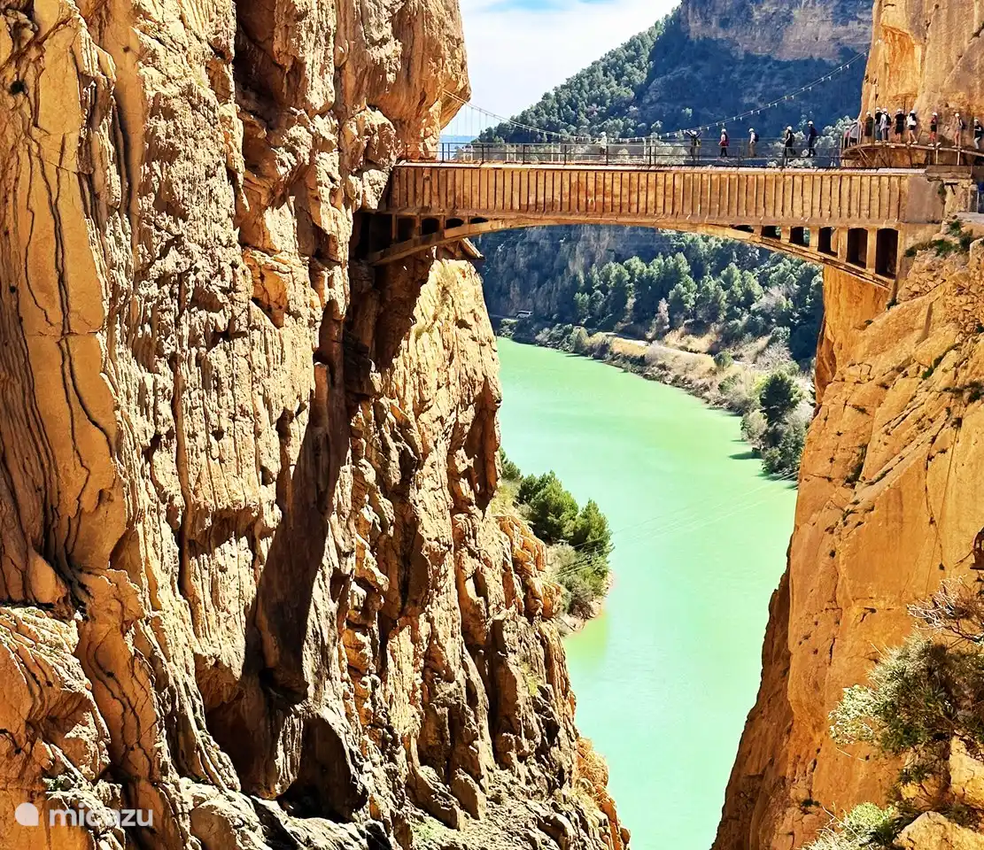 Empfohlen, um die Schlucht Caminito del Rey mit atemberaubender Aussicht zu besteigen