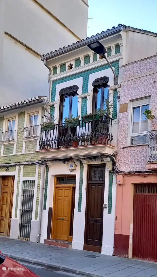 Typische Häuser in El Cabanyal