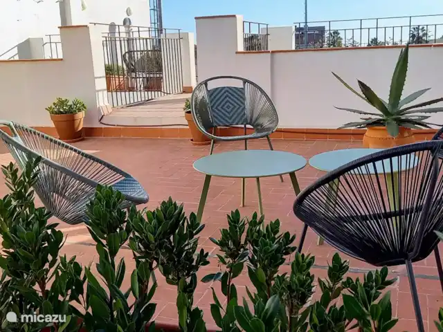 Tres Reinas Valencia - Reina 2 huren in Spanje, Valencia, Valencia (stad) - appartement Een ander gedeelte van het 145m2 grootte dakterras.