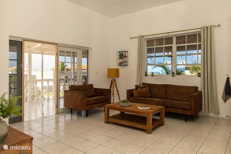 Ferienwohnung Bonaire, Bonaire, Santa Barbara Appartement Sonnenuntergang: geräumige Wohnung und Meerblick