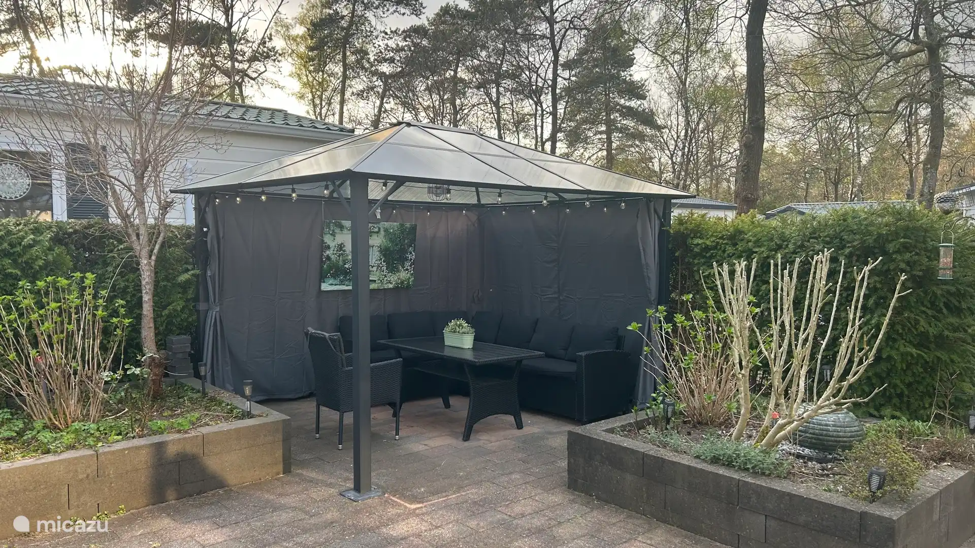 Lekker buiten zitten ook bij minder weer