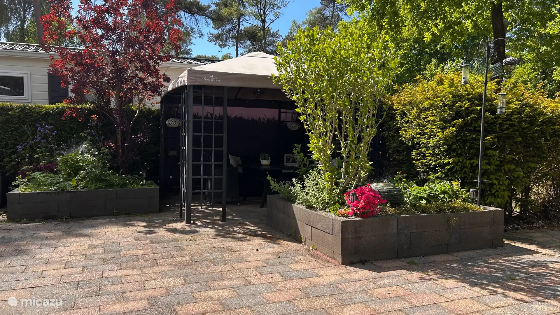 Entspannen Sie sich auf der Terrasse