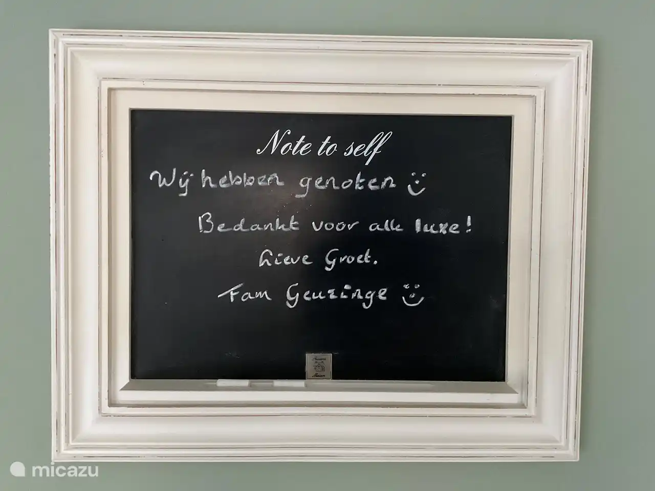 Ein weiterer zufriedener Mieter