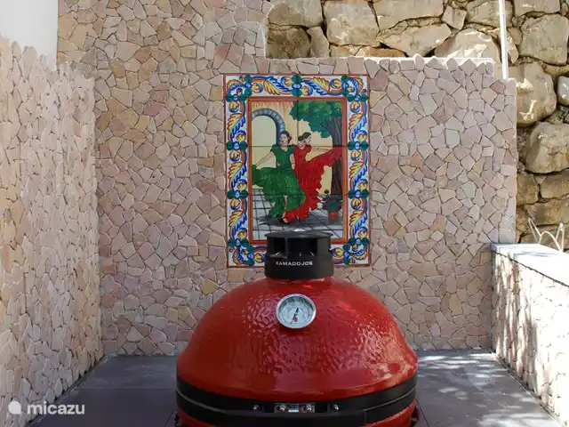 Villa Las dos Hermanas | Espagne, Costa Blanca, Dénia - villa Le beau Kamado Joe, ce barbecue est également disponible pour les invités. Pour un délicieux barbecue après une journée d'été.