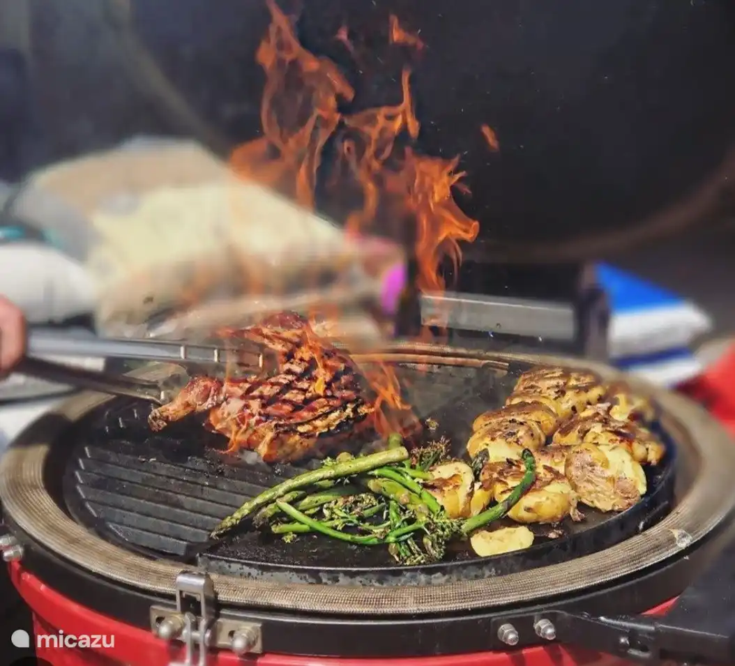 The Kamado Joe for a delicious BBQ