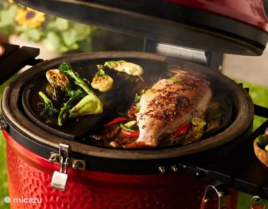 The Kamado Joe for a delicious BBQ