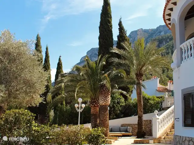 Villa Las dos Hermanas | Espagne, Costa Blanca, Dénia - villa Le jardin de devant.