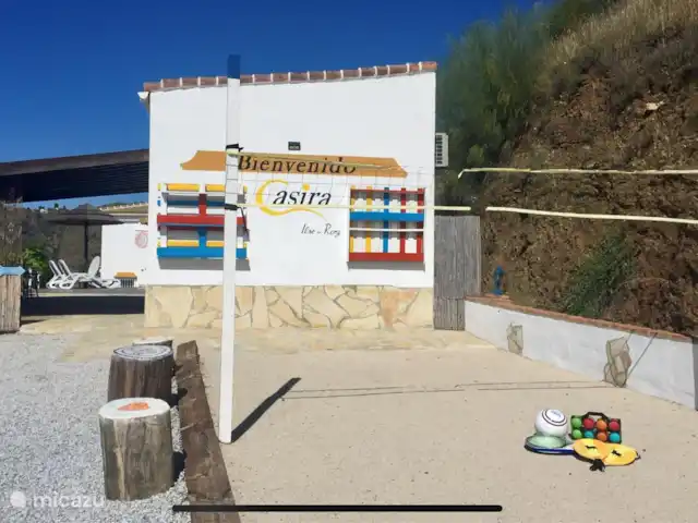 Casira, habitación El Toro en España, Andalucía, Viñuela - studio Patio de juegos