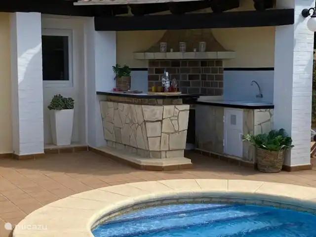 Villa Bella Vista | Espagne, Costa Blanca, Dénia - villa Cuisine/bar extérieur (avant la rénovation de la terrasse)