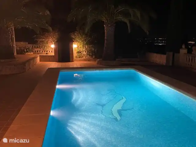 Villa Bella Vista | Espagne, Costa Blanca, Dénia - villa Piscine et terrasse (avant rénovation) « de nuit »