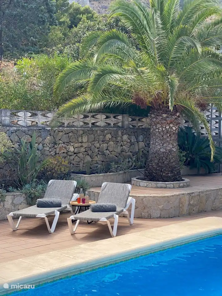 Mehrere Plätze zum Sonnenbaden oder Schlafengehen (vor der Renovierung der Terrasse und der Installation der Dusche) 