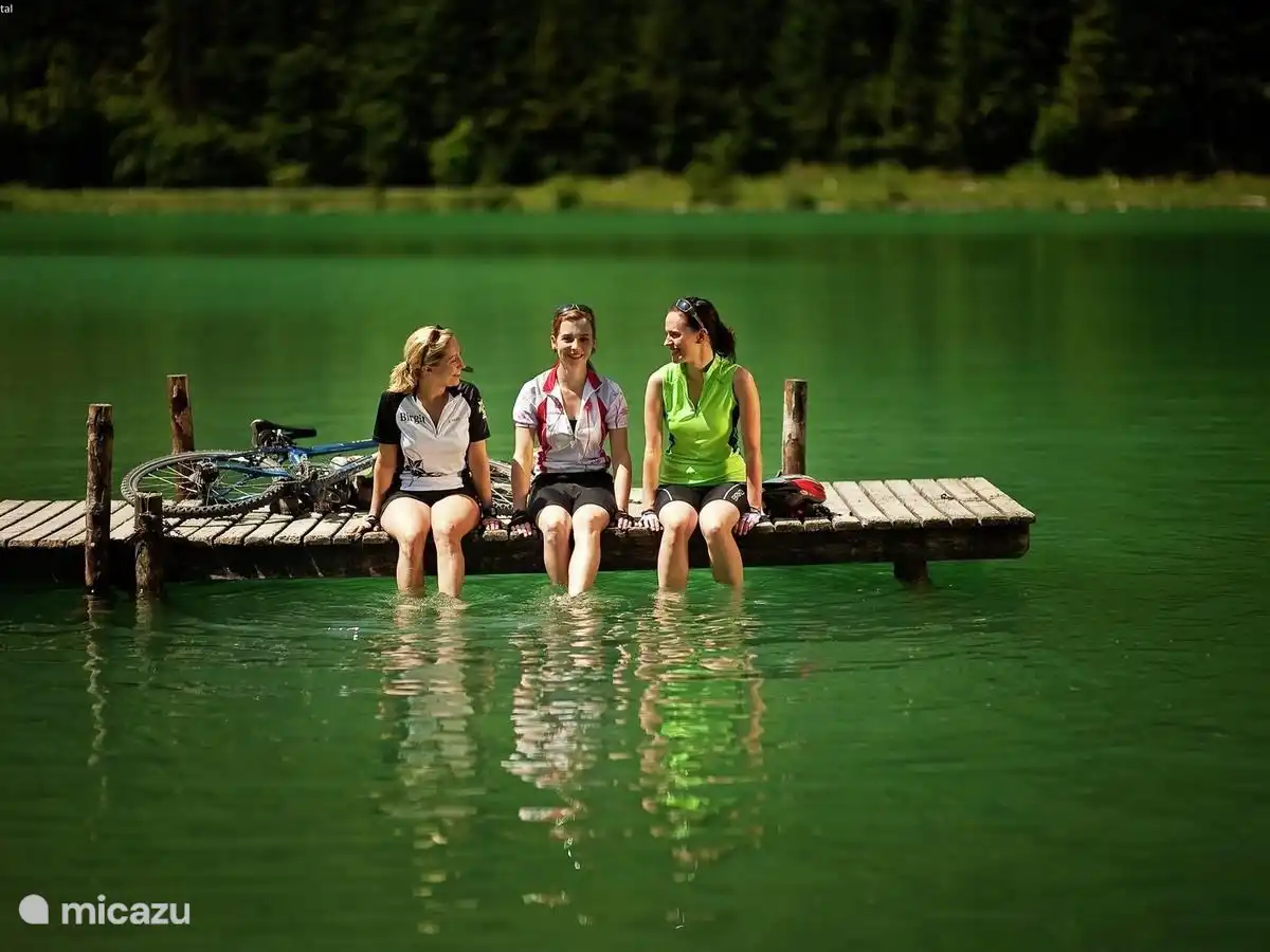Schwarsee op c.a. 5 kilometer van het appartement 