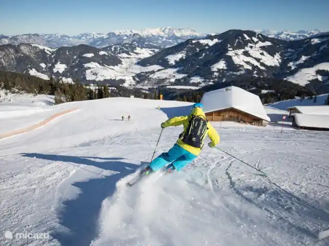 Residencia Brixental Top 7 en Austria, Tirol, Brixen im Thale - apartamento Una de las muchas pistas de esquí.