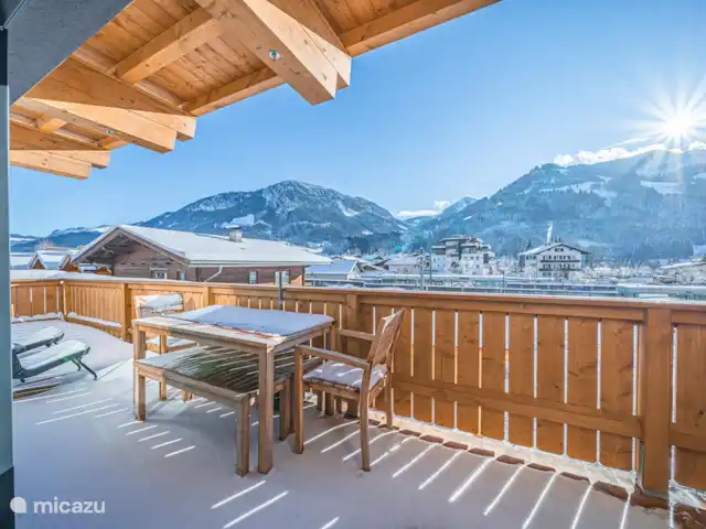 Residencia Brixental Top 7 en Austria, Tirol, Brixen im Thale - apartamento Foto desde el balcón