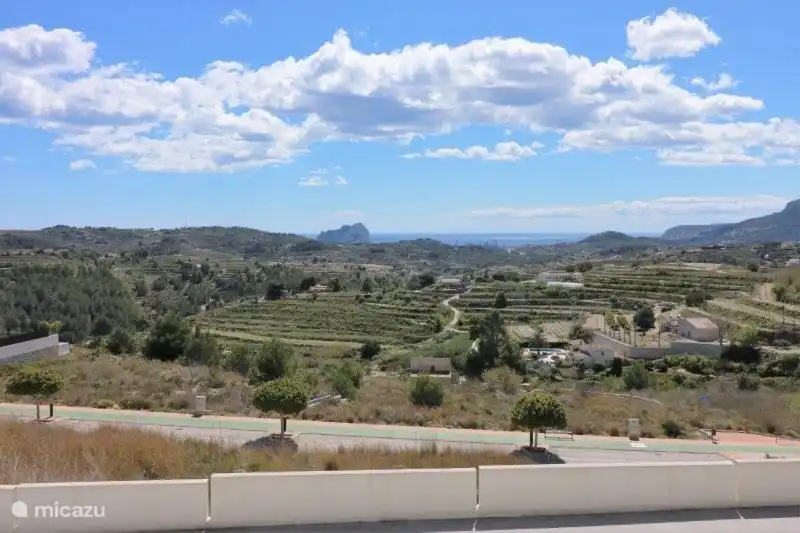 Schöne Aussicht von der Villa