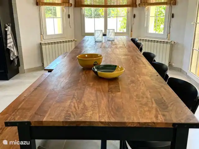 Casa Merle | Espagne, Costa Blanca, Dénia - villa notre confortable salle à manger avec une salle pour 12 personnes