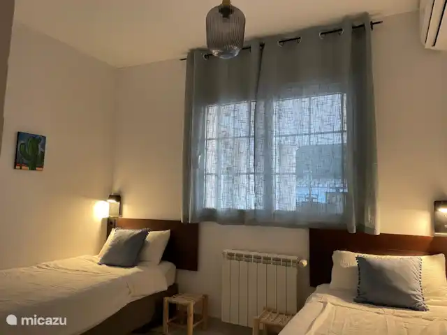 Casa Merle | Espagne, Costa Blanca, Dénia - villa chambre avec deux lits simples au rez-de-chaussée