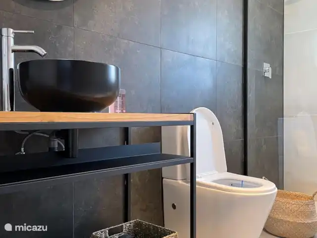 Casa Merle | Espagne, Costa Blanca, Dénia - villa 2e salle de bain rez-de-chaussée, lavabo, douche et toilette