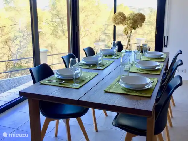 Villa Collines Sitges | Espagne, Barcelone, Olivella - villa Salle à manger