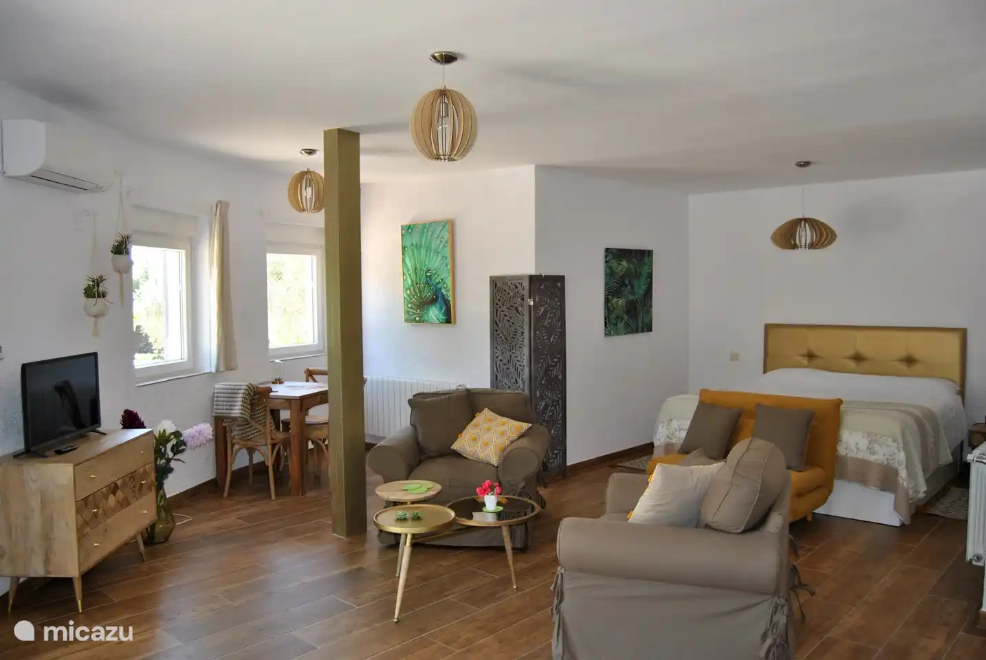 Komfortable Studios mit allem was man sich wünscht.