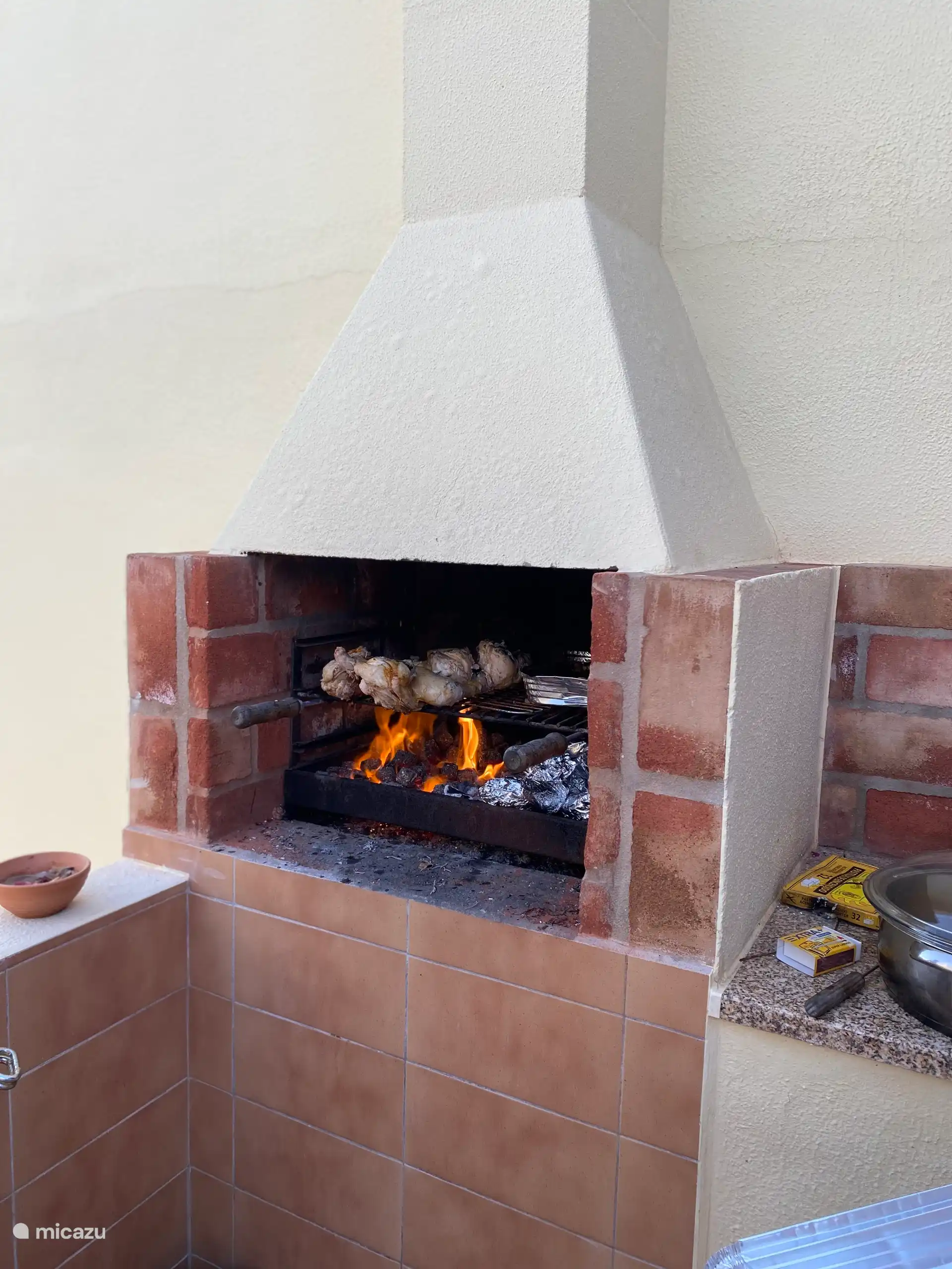 Barbacoa gran terraza