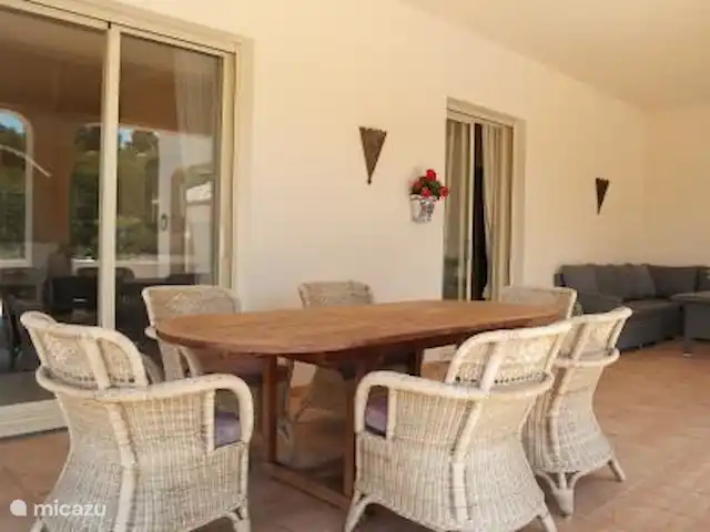 La Golondrina en España, Costa Blanca, Lliber - villa terraza cubierta