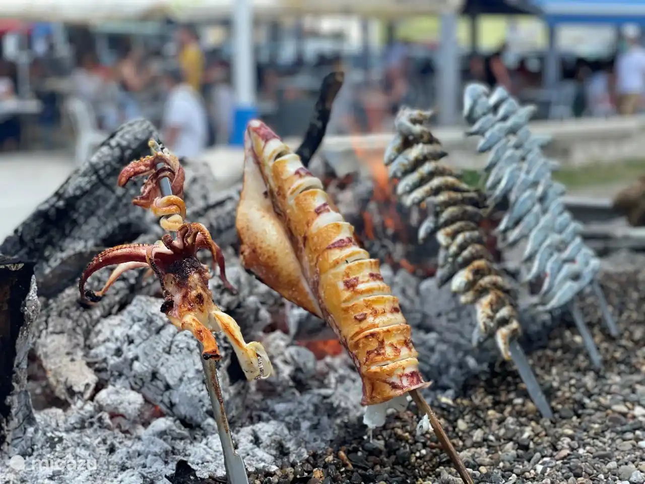 Barbacoa malagueña en las playas