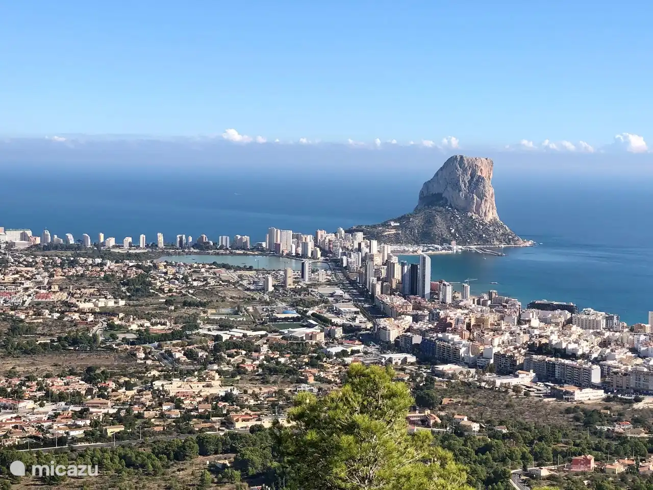 Bei Spaziergängen können Sie einen schönen Blick auf das Ifach von Calpe genießen!