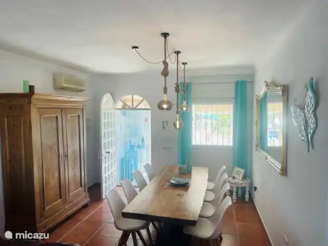 Casa Casira en España, Andalucía, Viñuela - villa Comedor