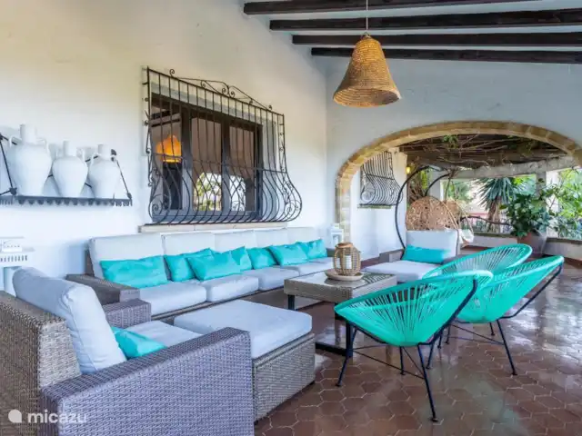 Porta Maris Javea - Luxe en zeezicht huren in Spanje, Costa Blanca, Jávea - chalet Hoofdterras
