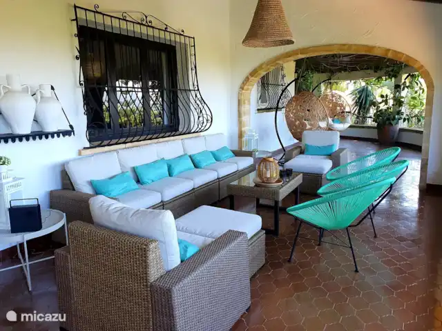 Porta Maris Javea - Luxe en zeezicht huren in Spanje, Costa Blanca, Jávea - chalet Hoofdterras