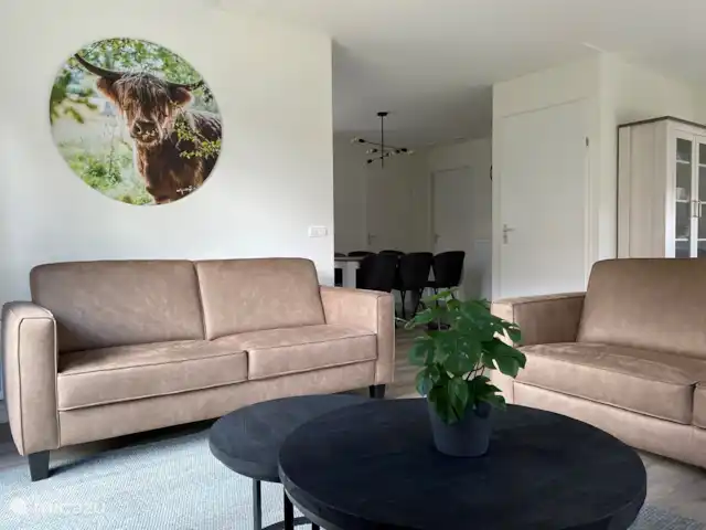 La casa de campo de los Pimpelmees en Países Bajos, Overijssel, Hoge Hexel - casa vacacional Salón