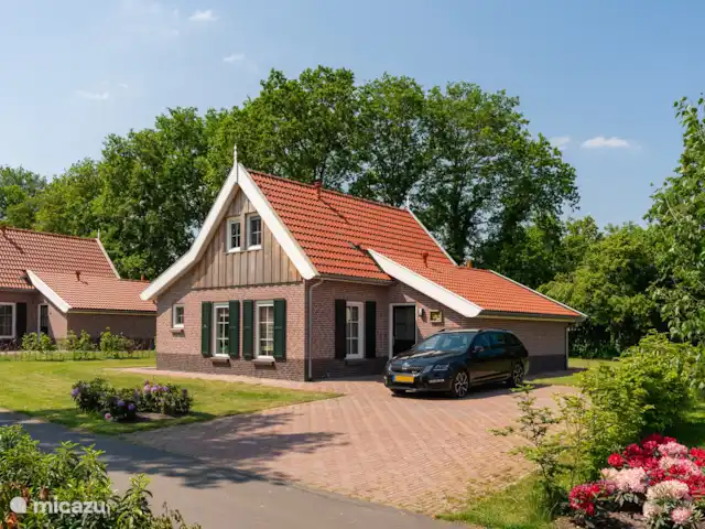 La casa de campo de los Pimpelmees en Países Bajos, Overijssel, Hoge Hexel - casa vacacional Vista frontal