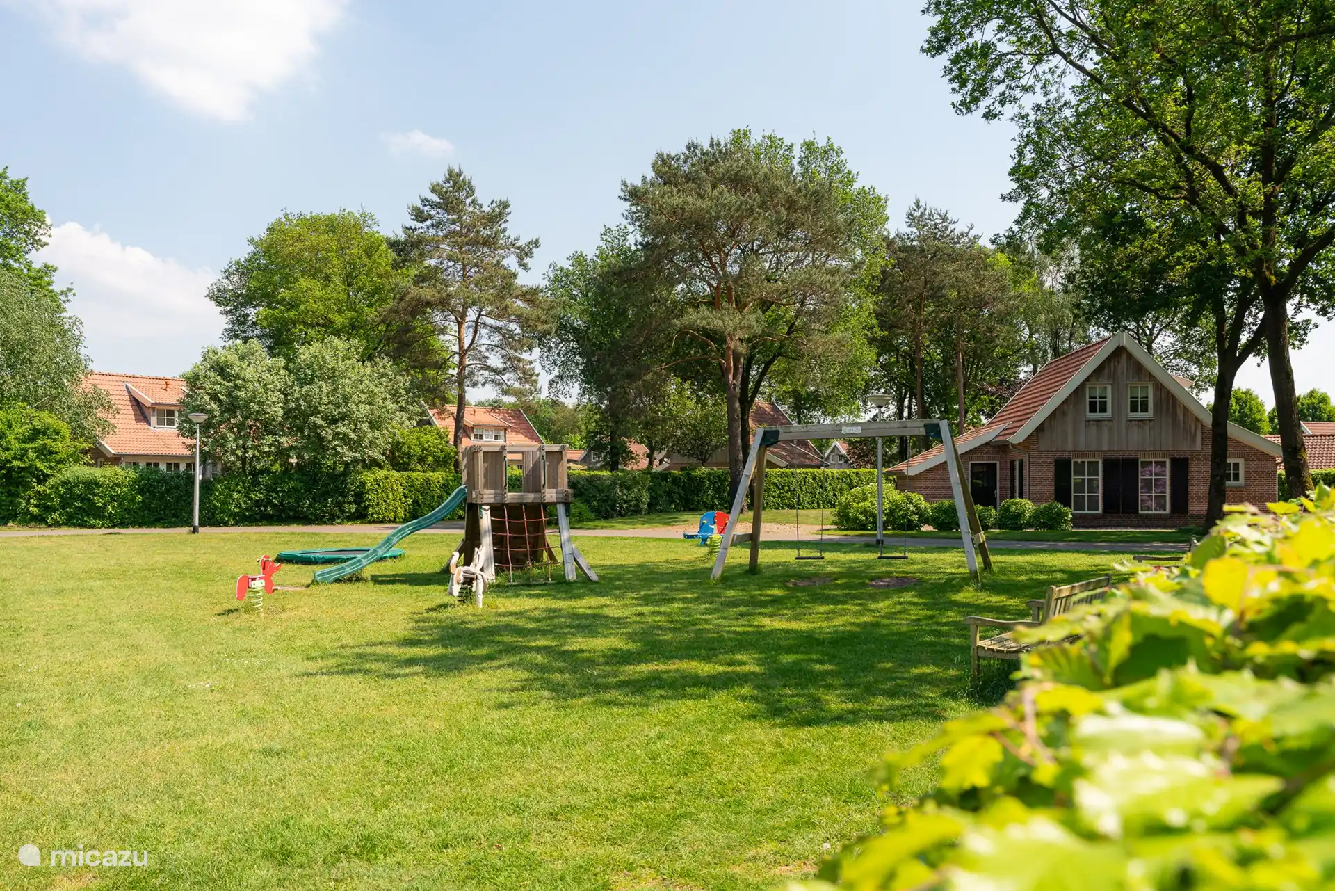 Holiday park playground.