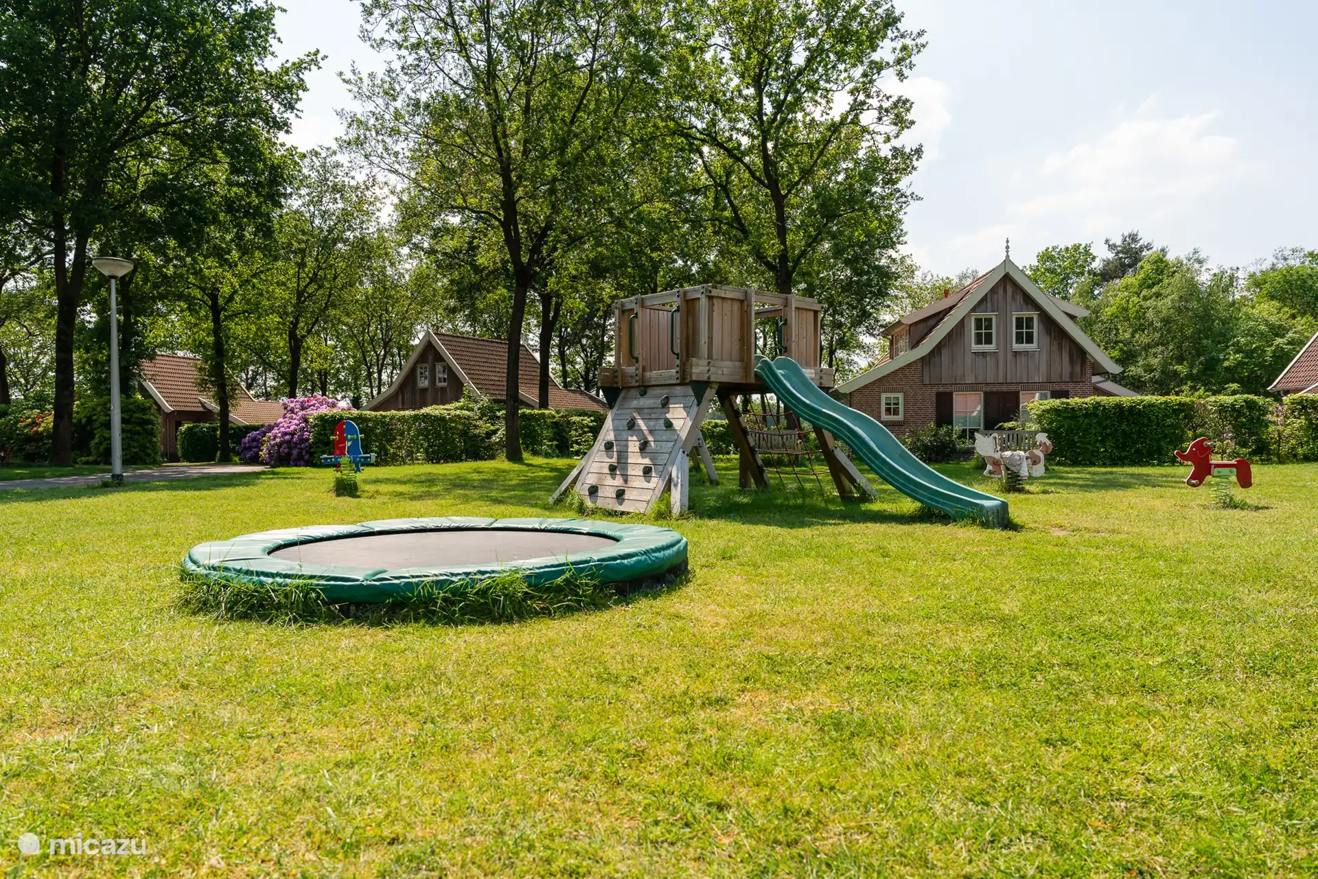 Holiday park playground.
