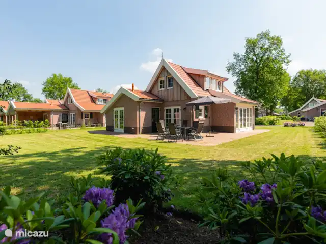 La casa de campo de los Pimpelmees en Países Bajos, Overijssel, Hoge Hexel - casa vacacional Jardín