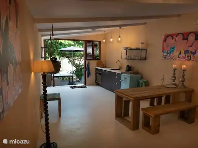 Boutique Fuik 3 | Curaçao, Banda Ariba (est), Montan'i Rei - appartement Cuisine et salon