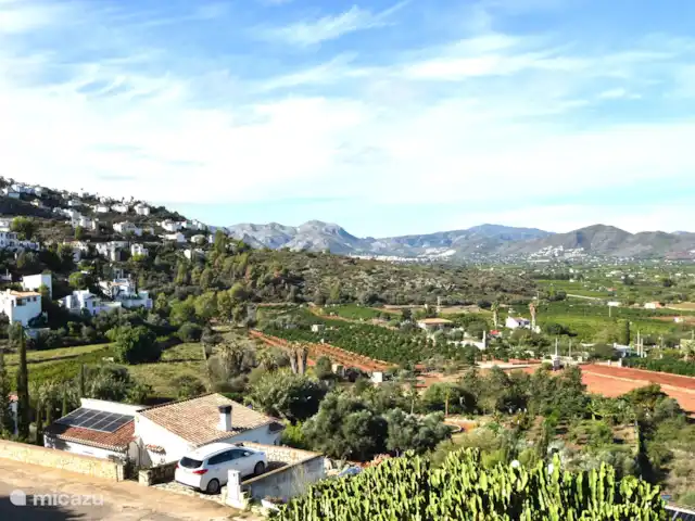 El Castellet, maison privée et piscine | Espagne, Costa Blanca, Dénia - villa Vue sur les montagnes et la ville de Pego