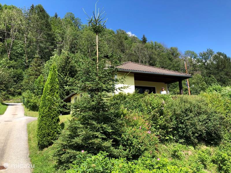 Holiday home in Austria, Styria, St. Peter Am Kammersberg Bungalow valley view