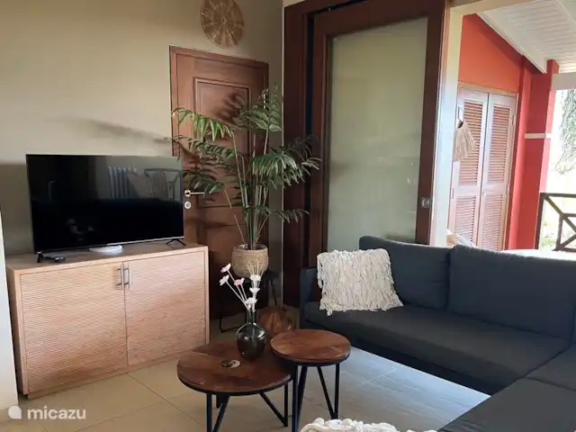 Quartier Jan Thiel | appartement B7 | Curaçao, Banda Ariba (est), Spaanse Water - appartement Coin télé