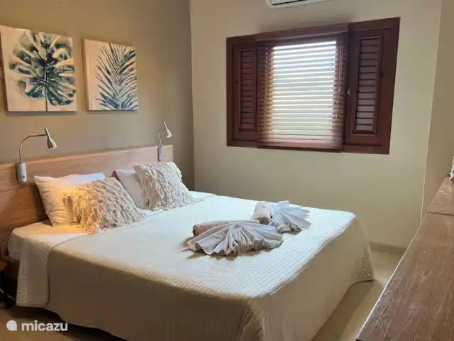Quartier Jan Thiel | appartement B7 | Curaçao, Banda Ariba (est), Spaanse Water - appartement Chambre des maîtres avec salle de bain privée