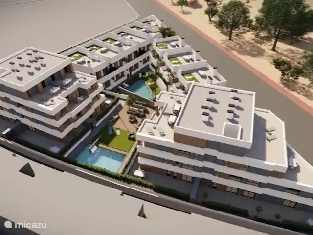 Appartement Sanuk | Espagne, Murcia, Santiago de la Ribera - appartement Complexe aérien