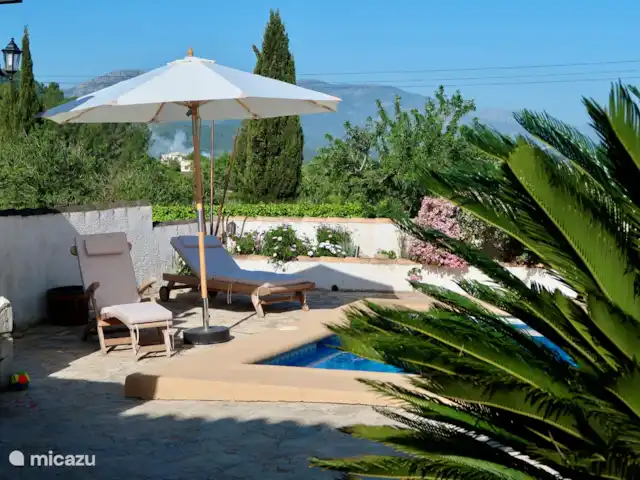 tiny house huren in Spanje, Costa Blanca, Lliber – Casa Llibertat Casita Benigembla zwembad