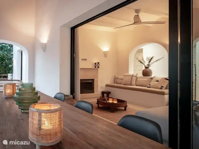 Casa Mi Media Naranja | Espagne, Costa Blanca, Jávea - villa Connexion intérieure et extérieure par de grandes portes coulissantes
